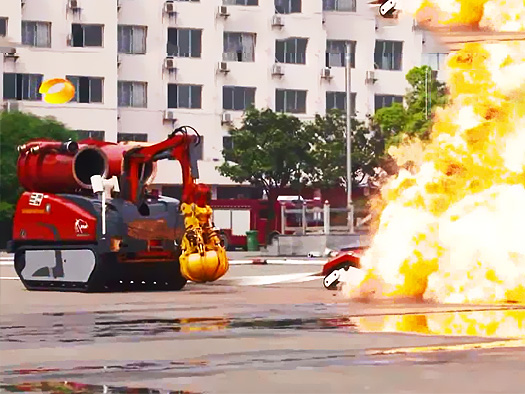 消防机器人能代替消防员吗？